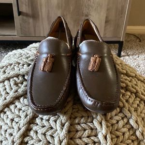 Driver Club USA Men's Loafer, Brown Nappa, 7 M US